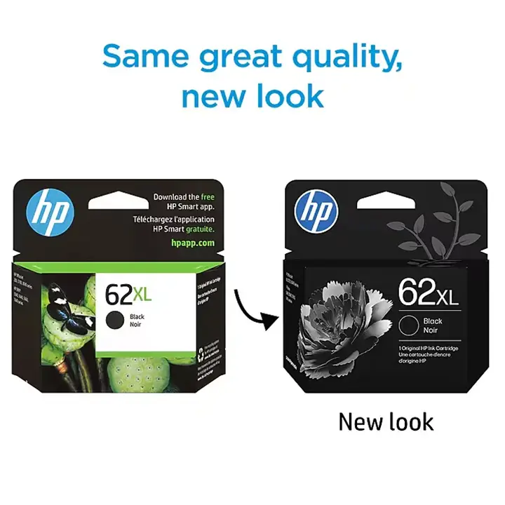 hp 62xl black high yield ink cartridge, prints up to 600 pages (c2p05an#140) hp 62xl black high yield ink cartridge, prints up to 600 pages (c2p05an#140)