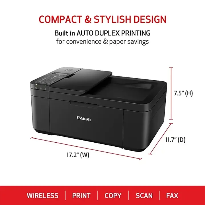 canon pixma tr4720 wireless color inkjet printer, all in one, print, scan, copy, fax (tr4720 white) canon pixma tr4720 wireless color inkjet printer, all in one, print, scan, copy, fax (tr4720 white)