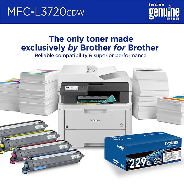 brother mfc l3720cdw wireless color laser printer, all in one, print, scan, copy, fax (mfcl3720cdw) brother mfc l3720cdw wireless color laser printer, all in one, print, scan, copy, fax (mfcl3720cdw)