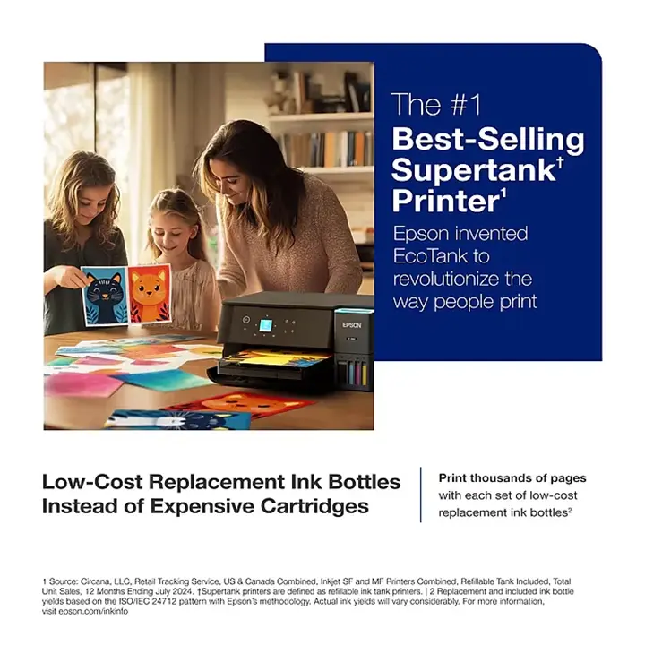 epson ecotank et 2980 wireless all in one color supertank printer, black (c11cl41201) epson ecotank et 2980 wireless all in one color supertank printer, black (c11cl41201)