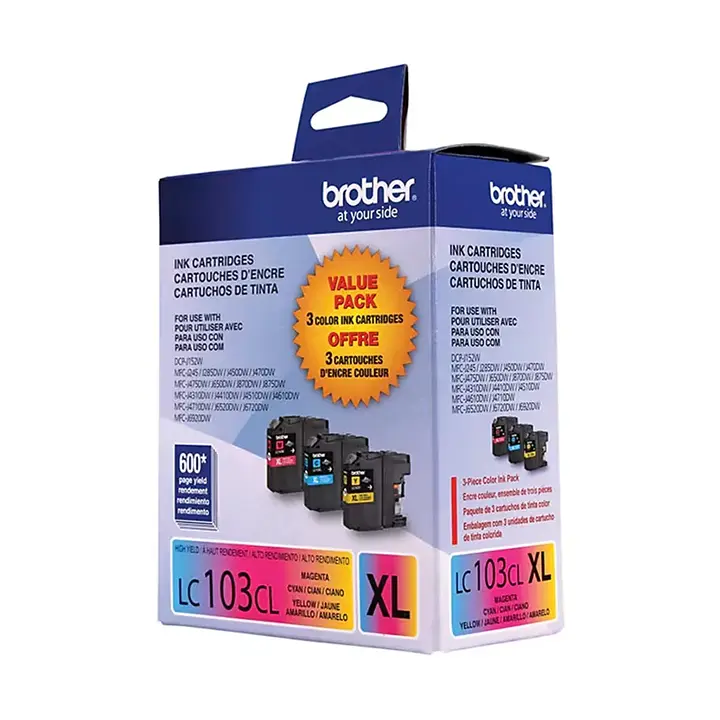 brother lc1033pks cyan/magenta/yellow high yield ink cartridge, 3/pack (lc1033pks) brother lc1033pks cyan/magenta/yellow high yield ink cartridge, 3/pack (lc1033pks)